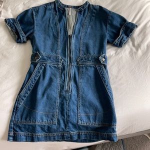 Free People Denim mini